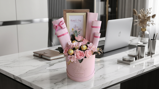 Corporate gift bouquet for business partner — Boutique de Fleurs Lahore