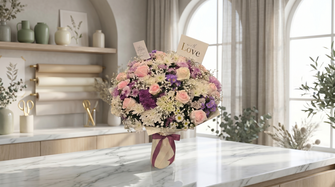 Luxury florist workshop in Lahore — Boutique de Fleurs