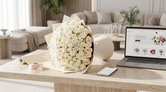 Online flower shop interface for Lahore delivery — Boutique de Fleurs