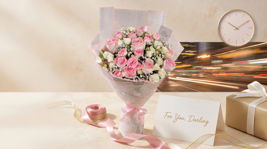 Last-minute luxury rose bouquet — Boutique de Fleurs Lahore