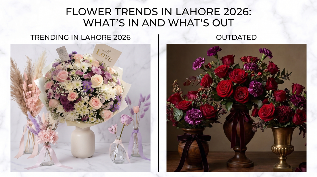 Trending 2026 flower bouquet design — Boutique de Fleurs Lahore
