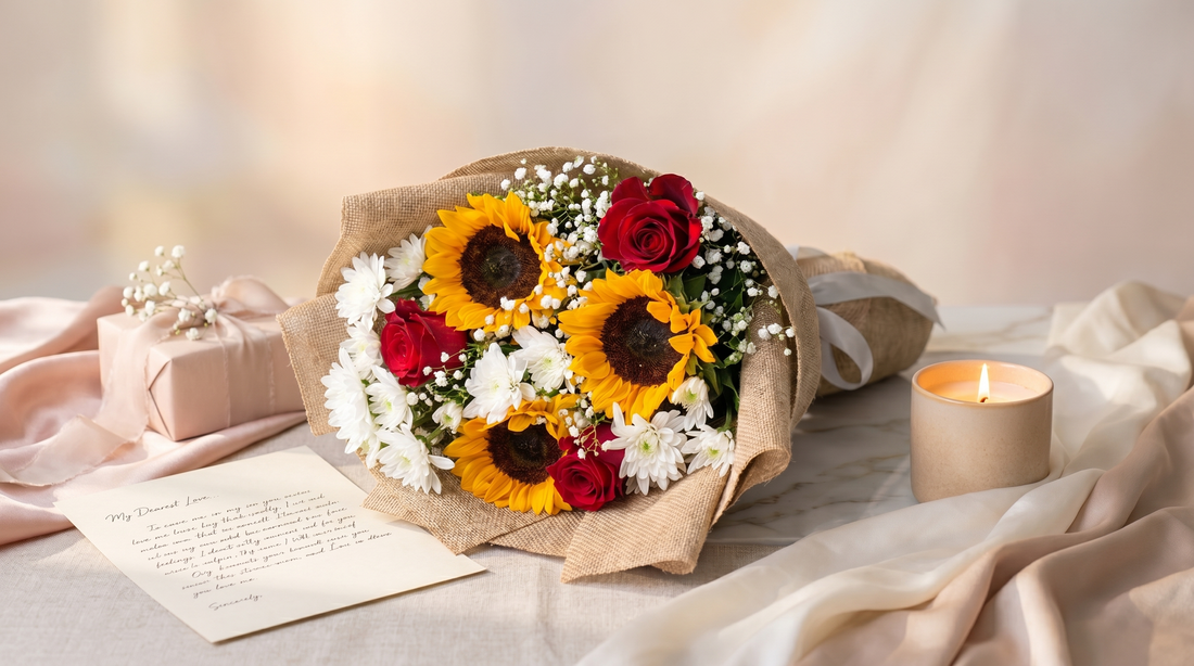 Emotionally curated flower bouquet — Boutique de Fleurs Lahore