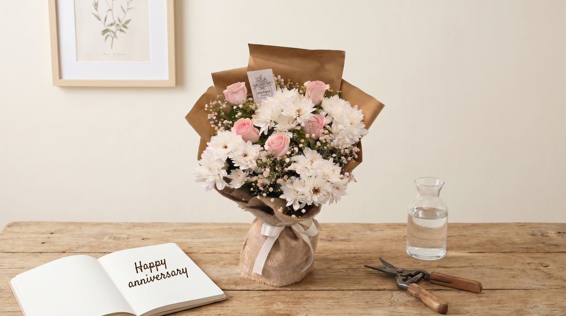Custom Pinterest-inspired bouquet — Boutique de Fleurs Lahore