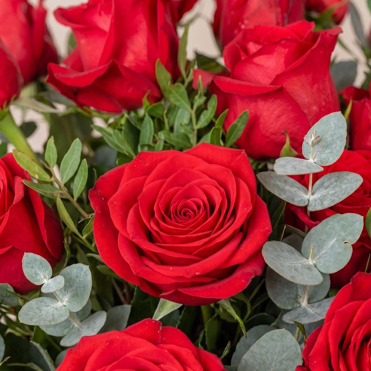 Forever Crimson Vase