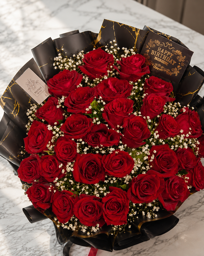 The Grand Amour - 30 red roses