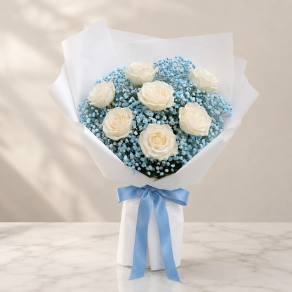 The Blue Mist Bouquet