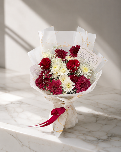 Scarlet Muse Bouquet