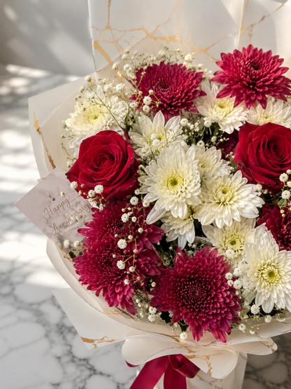 Scarlet Muse Bouquet