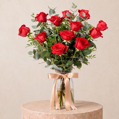 Forever Crimson Vase