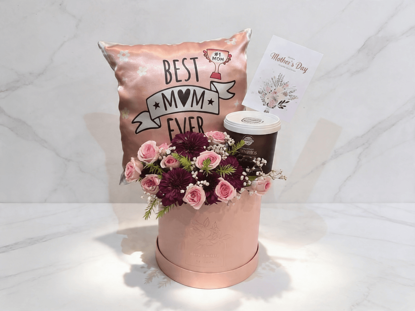 Mother's Love Gift Box – Mother's Day Flowers & Gift Set | Boutique de Fleurs Lahore Pakistan