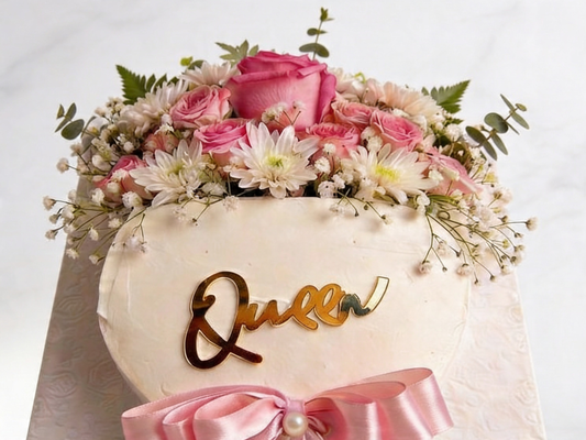 Mother's Day blossom cake