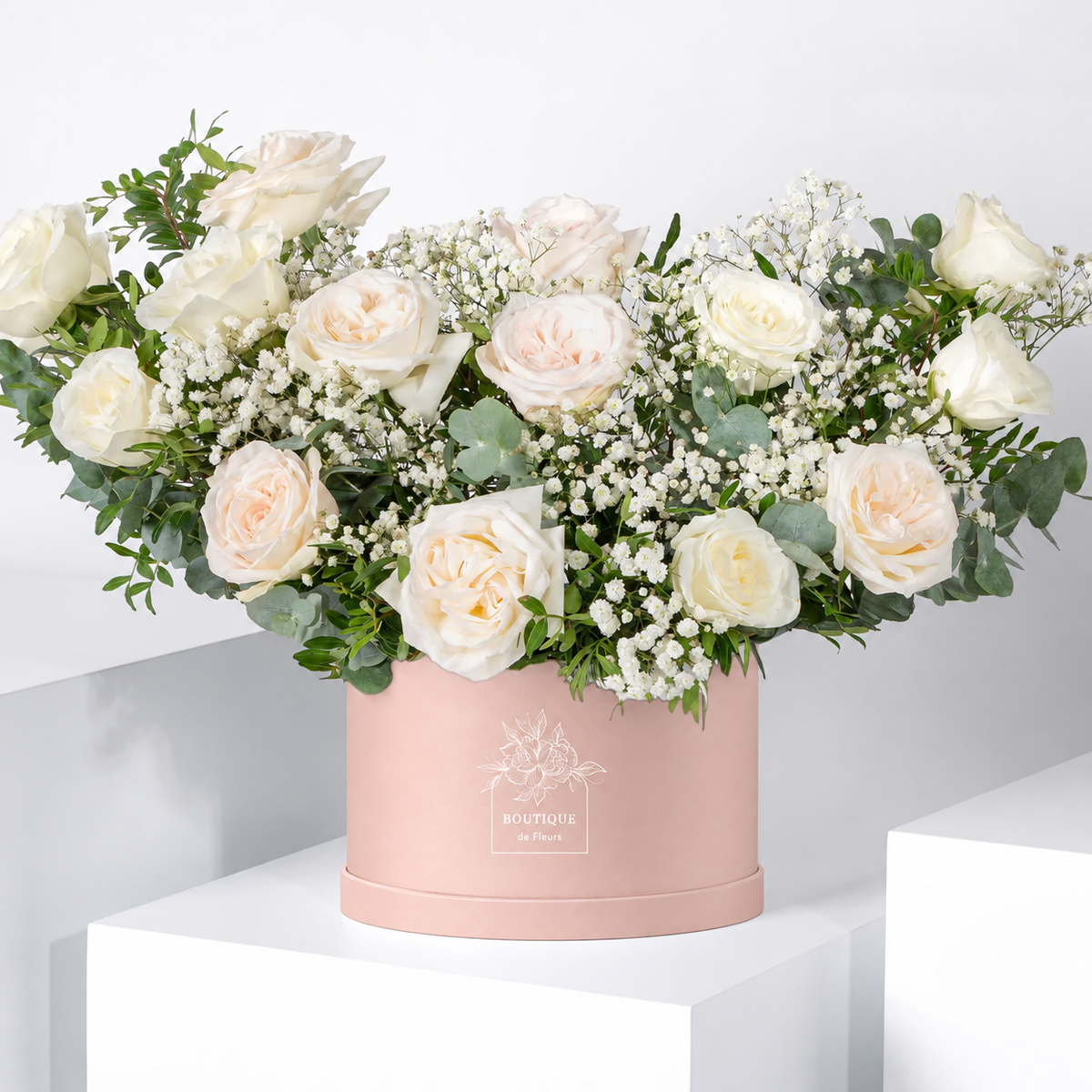 Ivory Grace Hatbox