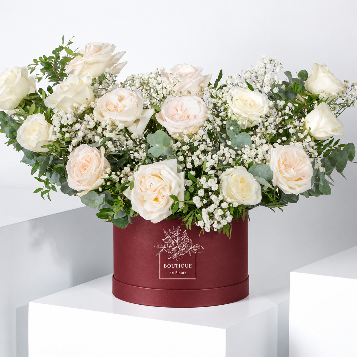Ivory Grace Hatbox